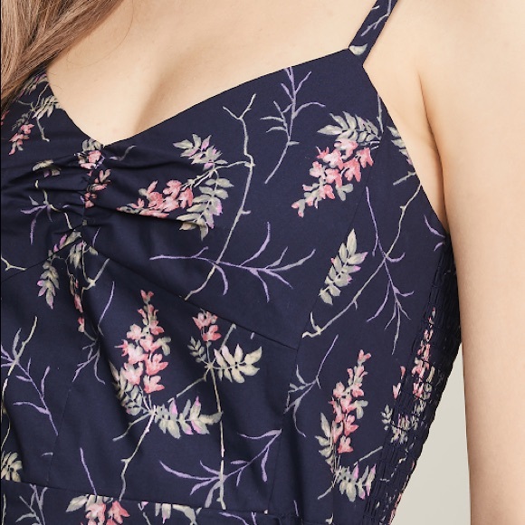 Rebecca Taylor Sleeveless Floral Print Sundress - Picture 3 of 4